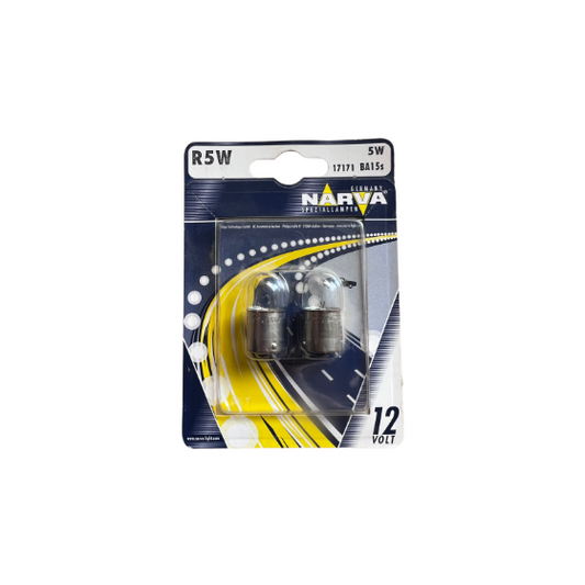 Narva Autopære R5W 5W 12V BA15s 2-Pak