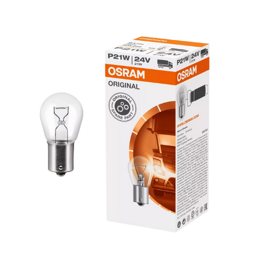 Osram Autopære P21W 21W 24V 460lm BA15s