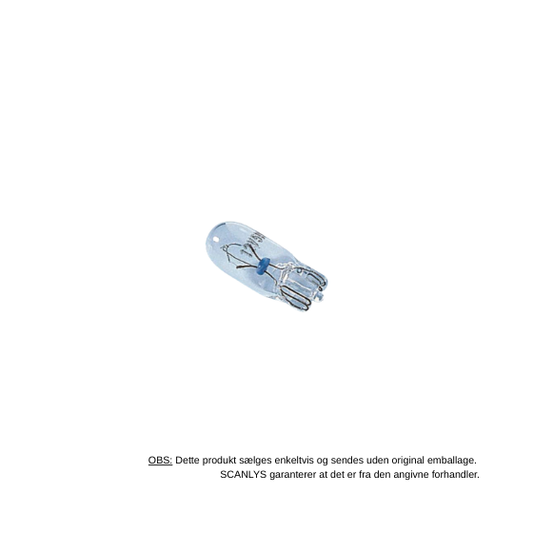 Orbitec Autopære 5W 12V W2.1d