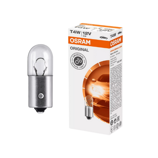 Osram Autopære T4W 4W 12V 35lm BA9s