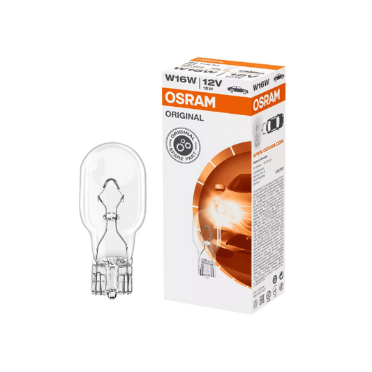 Osram Autopære W16W 16W 12V 310lm W2.1x9.5d