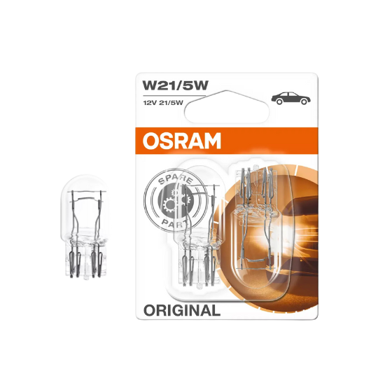 Osram Autopære W21/5W 21/5W 12V 440/35lm W3x16q 2-pak