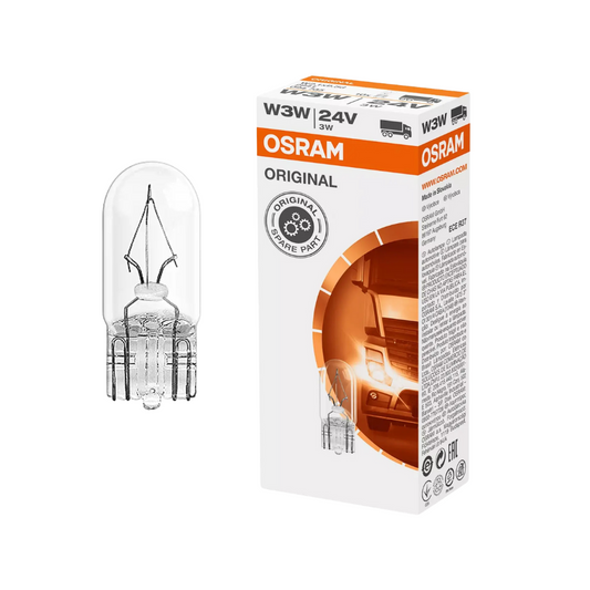 Osram Autopære W3W 3W 24V 22lm W2.1x9.5d