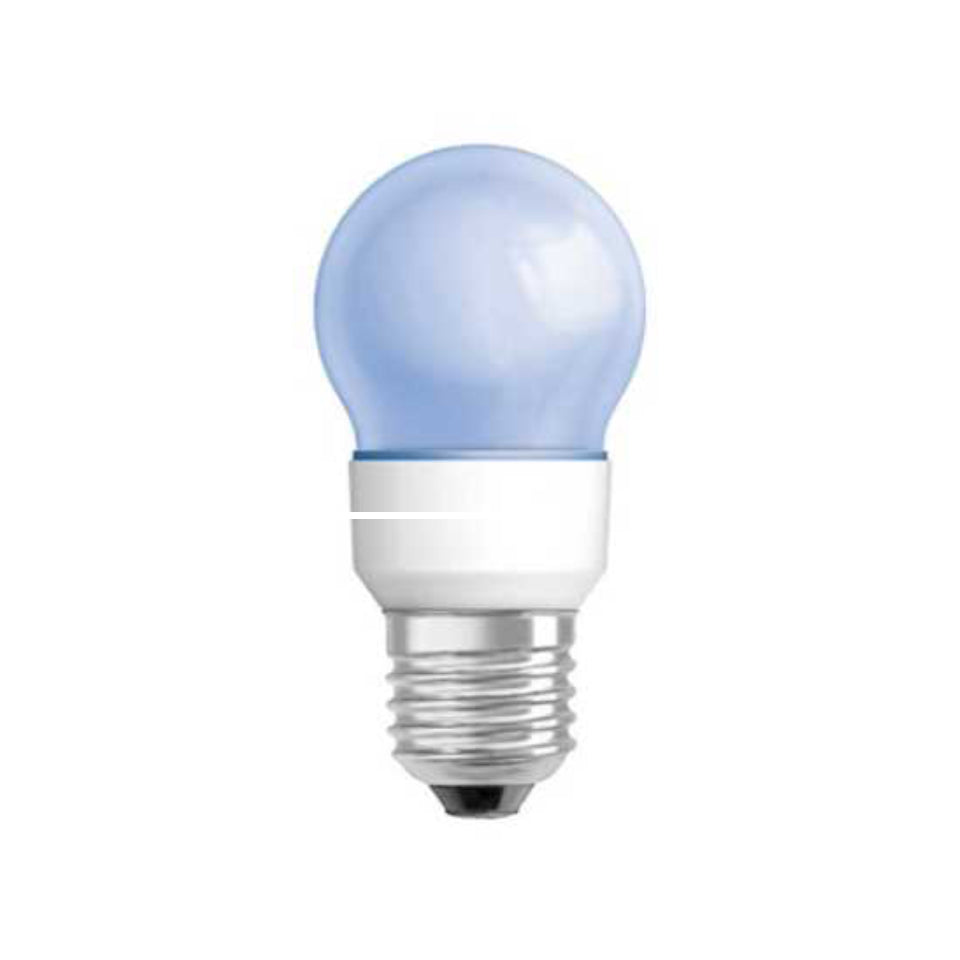 Osram LED Kronepære 1,2W(25W) Blå E27