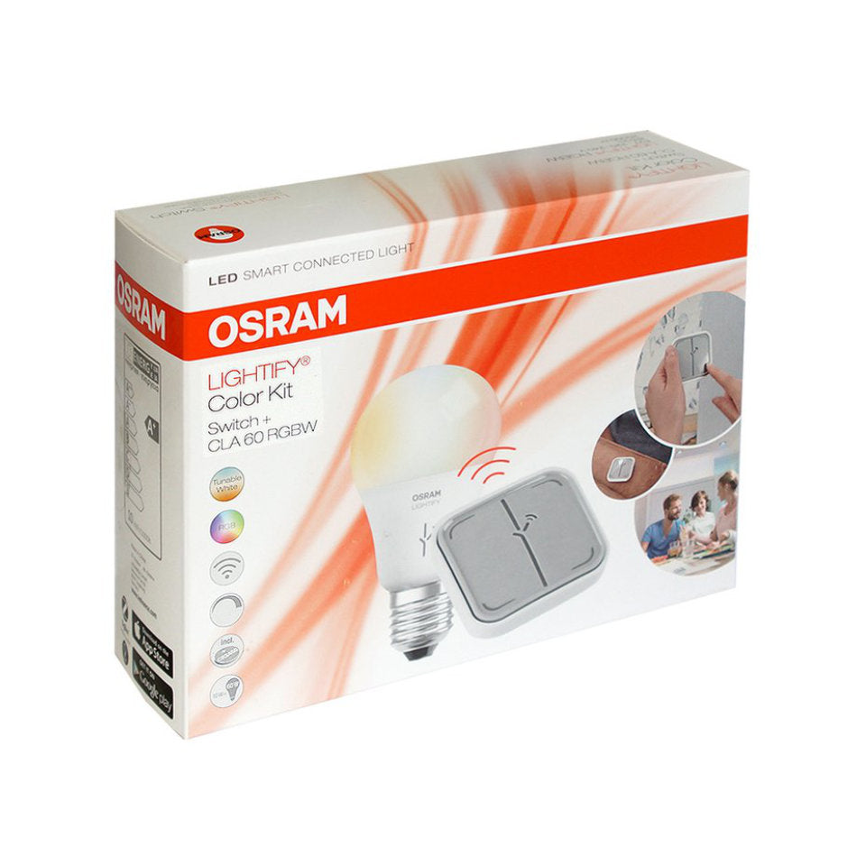Osram Lightify Sæt Afbryder | LED Standardpære RGBW ZigBee