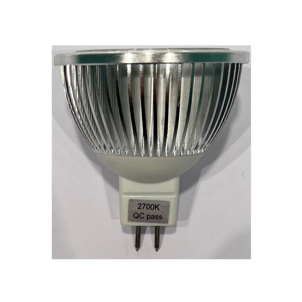 Nordtronic LED MR16 4W(20W) 827 240lm 40° Dim Sølv
