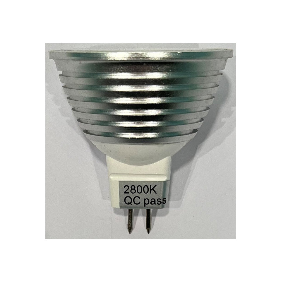Nordtronic LED MR16 5W(35W) 828 243lm 140° Dim Sølv