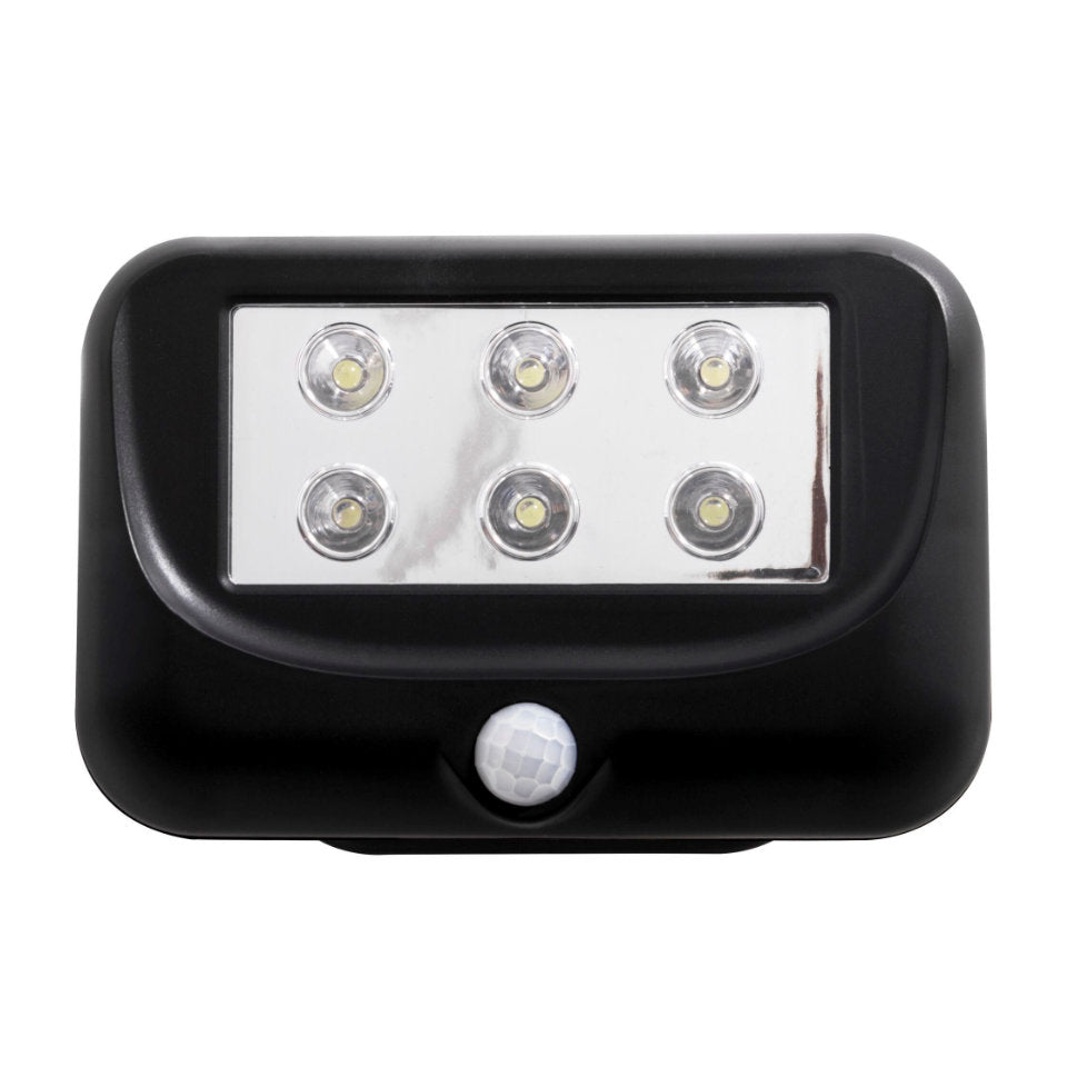 Ritos LED Væglampe 0,4W 840 20lm Sensor Sort IP44