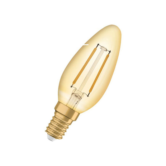 Osram LED Kertepære 2,5W(22W) 825 220lm Gold E14