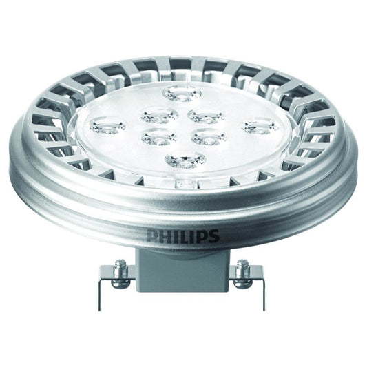 Philips LED AR111 10W(50W) 827 530lm 40° 12V Sølv G53