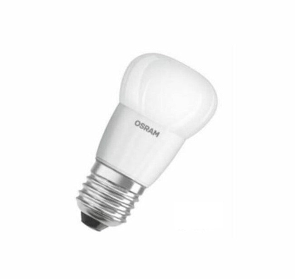 Osram LED Kronepære 5,7W(40W) 827 470lm Mat E27 2-Pak