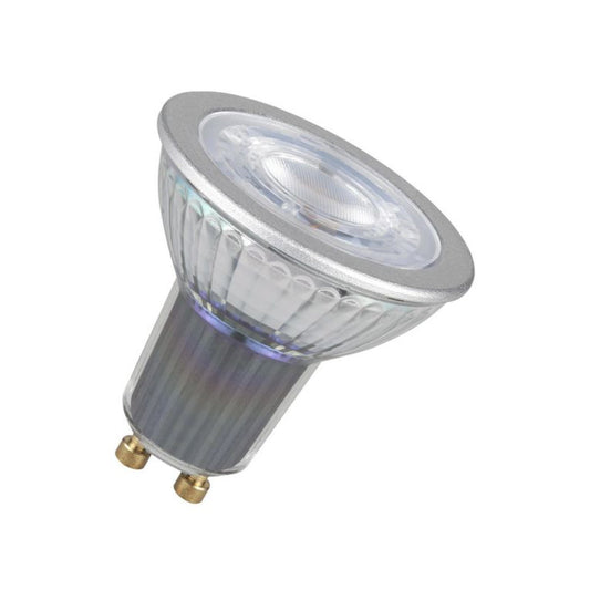Osram LED GU10 9,6W(100W) 827 750lm 36° Dim Klar/Sølv