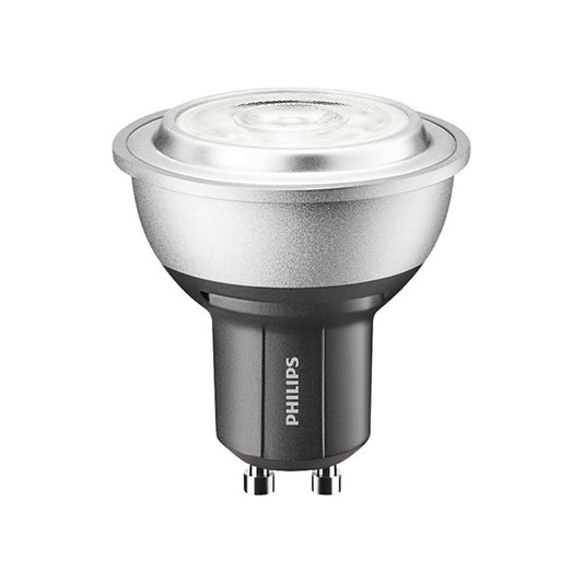 Philips LED GU10 4W(35W) 930 282lm 25° Dim Sort/Sølv