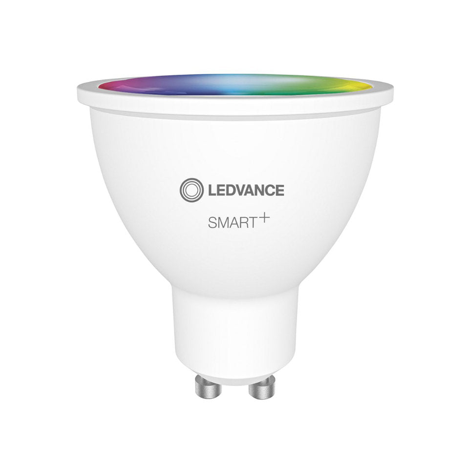 Ledvance Smart+ LED GU10 4,9W RGBW Dim Bluetooth Hvid
