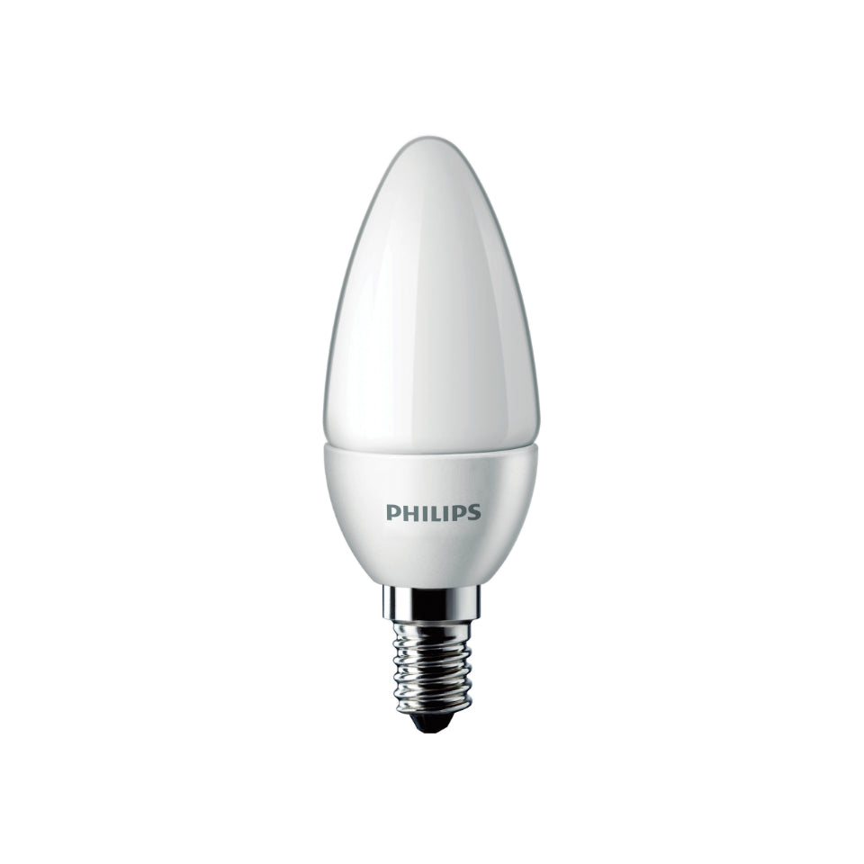 Philips LED Kertepære 4W(25W) 827 250lm Mat E14