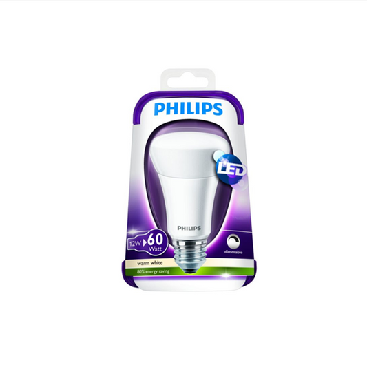 Philips LED Standardpære 12W(60W) 827 806lm Dim Opal E27