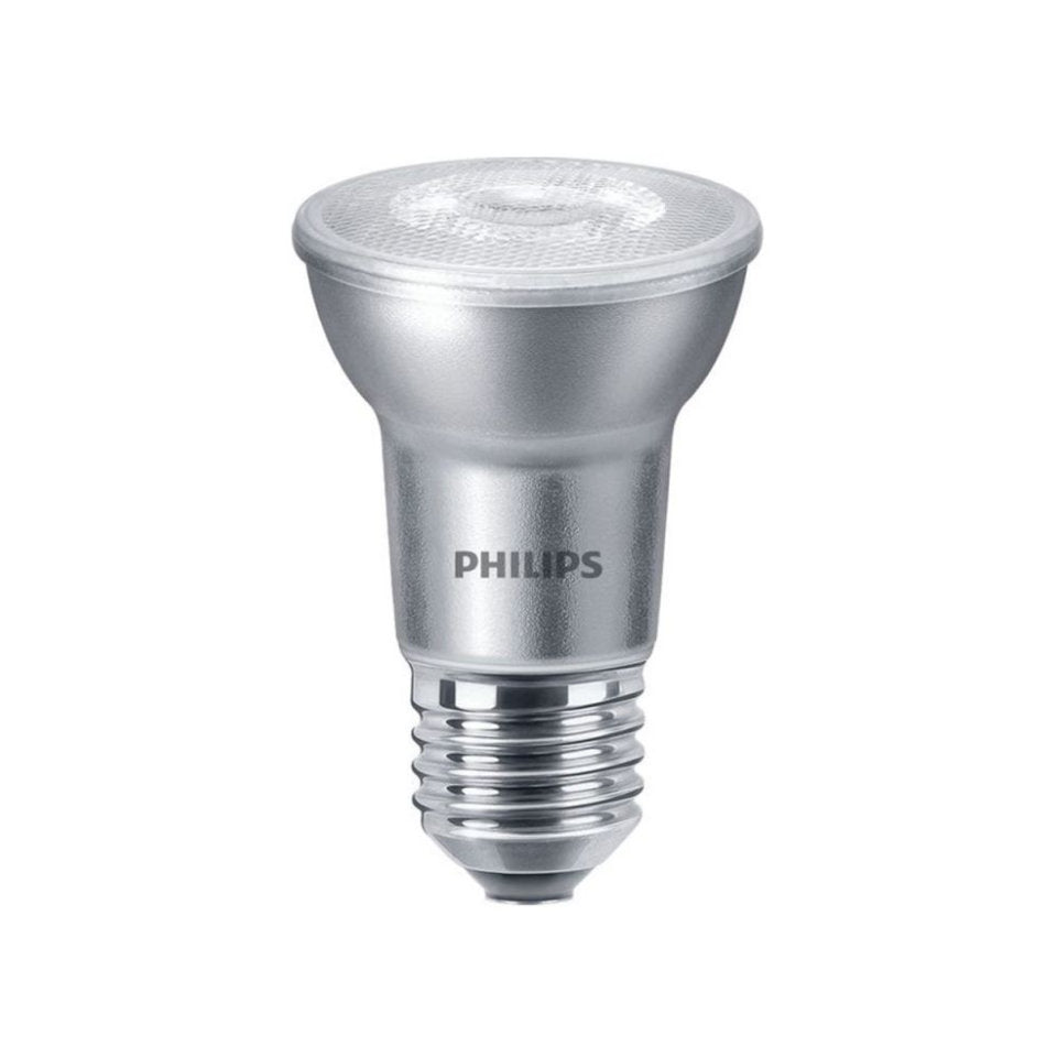 Philips LED PAR20 6W(50W) 840 540lm 40° Dim Sølv E27