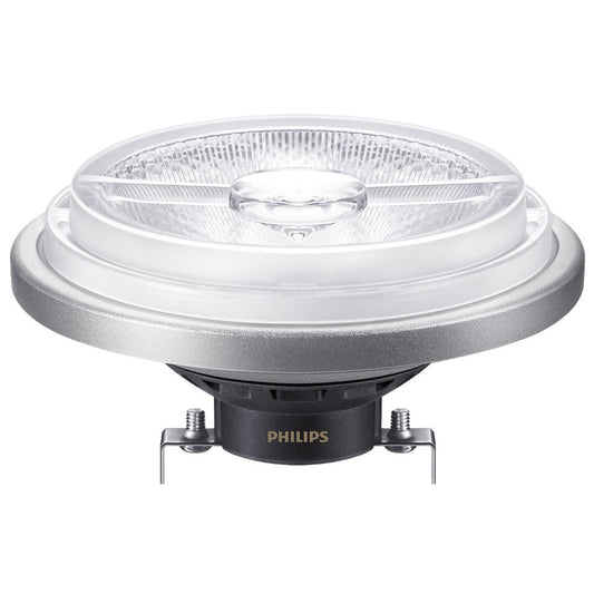 Philips LED AR111 15W(75W) 940 830lm 24° 12V Dim Sort/Sølv G53