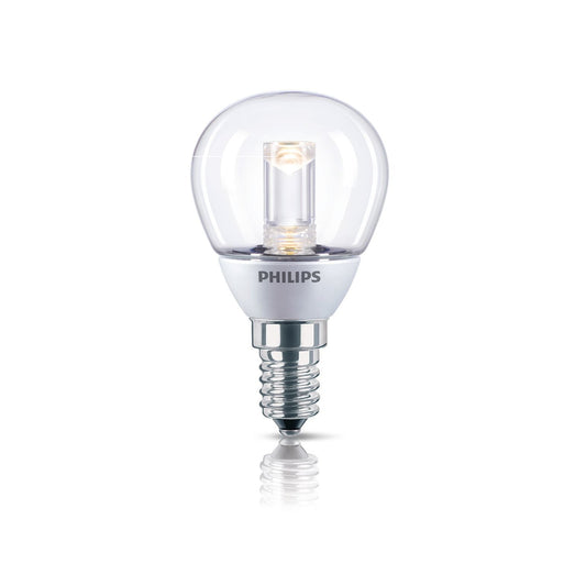 Philips LED Kronepære 3W(15W) 827 136lm Dim Klar E14