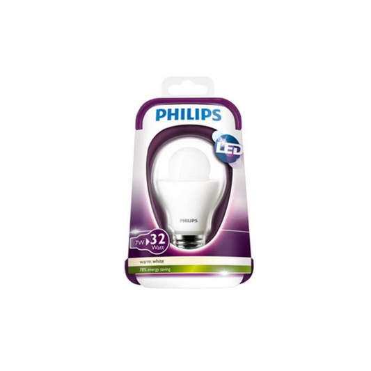 Philips LED Standardpære 7W(32W) 827 350lm Klar E27