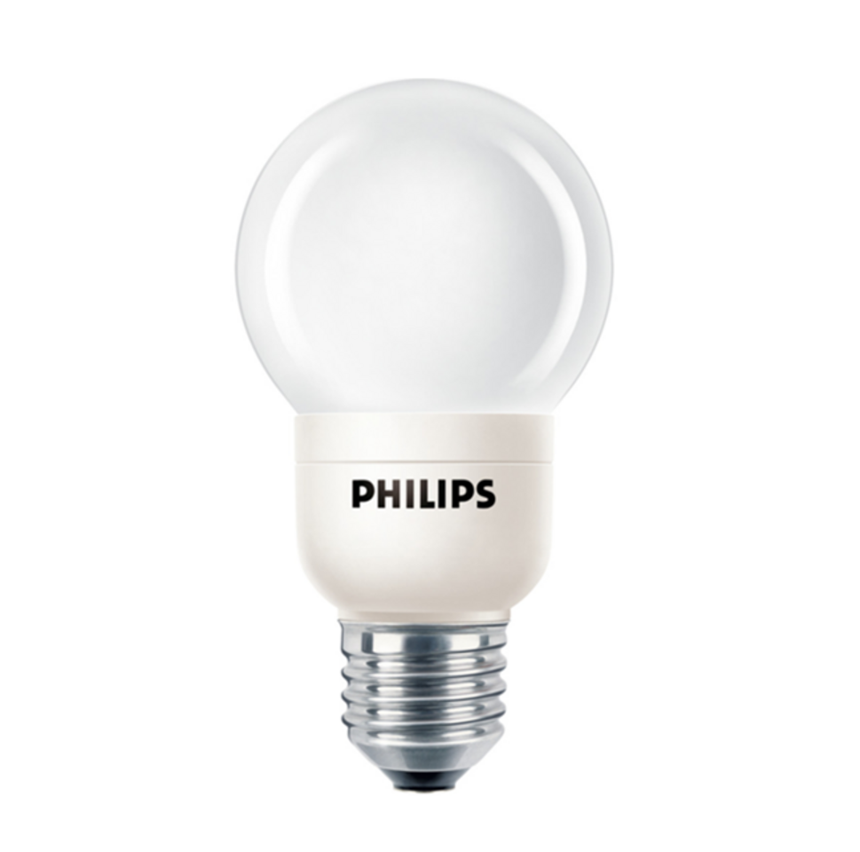 Philips LED Kronepære 1W 840 Opal E27