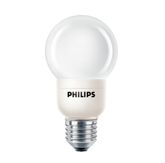 Philips LED Kronepære 1W Rød Opal E27