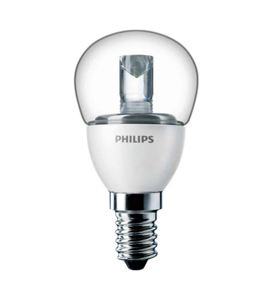 Philips LED Kronepære 2W(10W) 830 50lm Klar E14