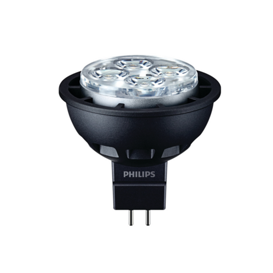 Philips LED MR16 5,5W(35W) 830 300lm 36° 12V Sort GU5.3