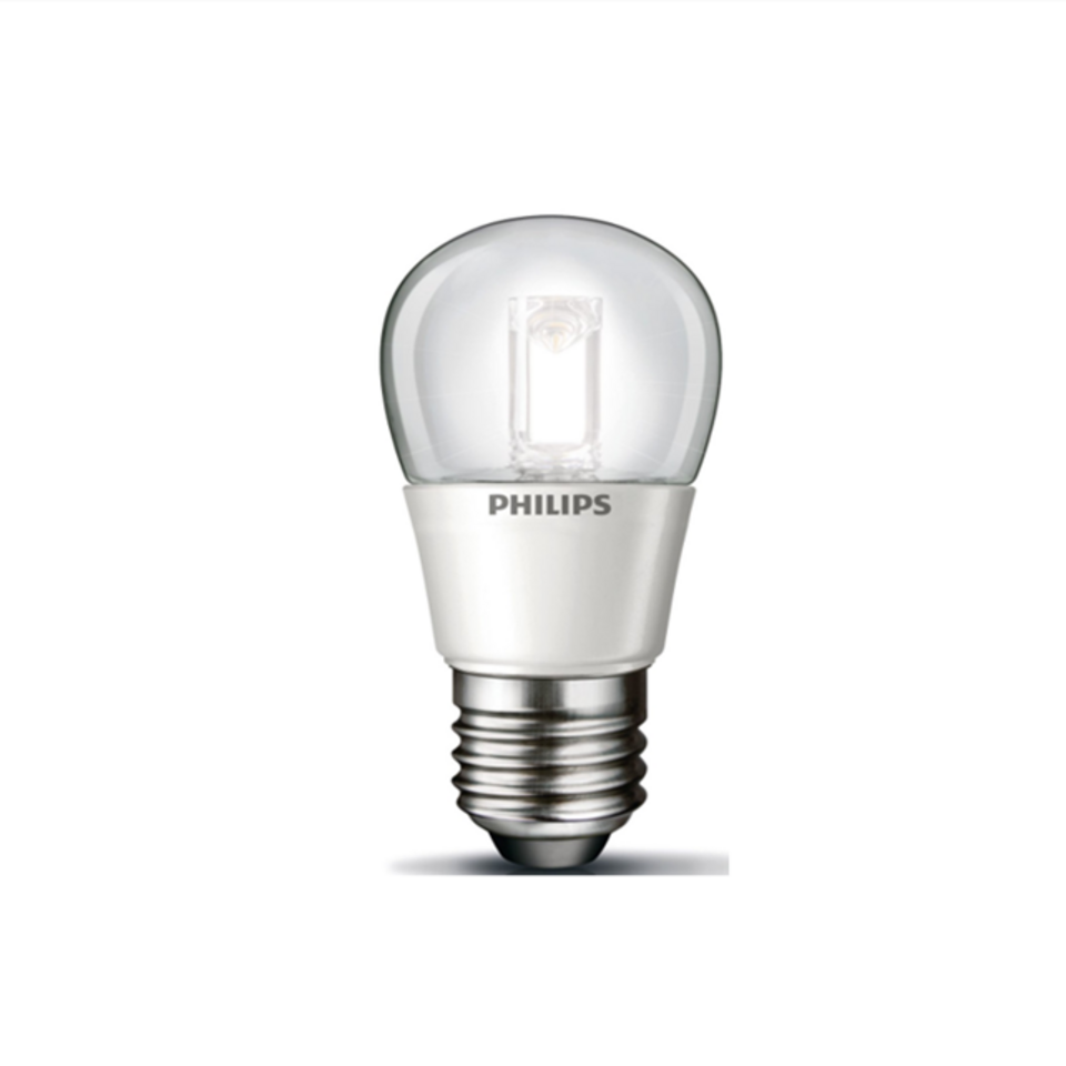 Philips LED Kronepære 3W(15W) 827 136lm Dim Klar E27