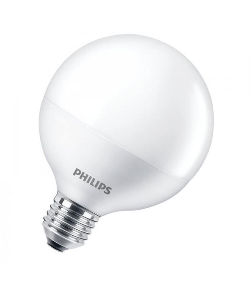 Philips LED Globepære 16,5W(100W) 827 1521lm. Opal Ø95 E27