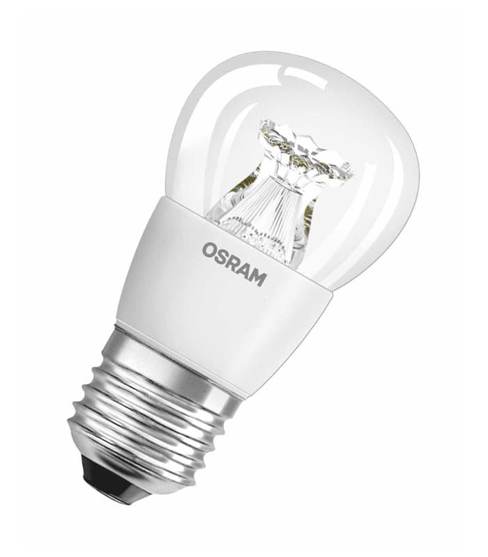 Osram LED Kronepære 6W(40W) 827 470lm Dim Klar E27